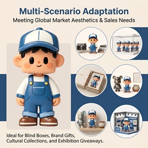 Overoles de Trabajo MEIYAN ODM, <span class=keywords><strong>Figuras</strong></span> Coleccionables de Personajes de <span class=keywords><strong>Anime</strong></span>, Diseño Personalizado, Adornos Decorativos para Escritorio - Product Image 3
