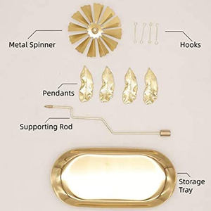 Portavelas de Metal con rotación automática para Halloween, Navidad, boda, fiesta, decoraciones para el hogar, juego de ciervos con vela perfumada - Product Image 2