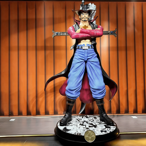 Figura/Estatua de Resina a Escala 1/1 de Hawkeye, Uno de los Siete Señores de la Guerra del Mar, de One Piece, Altura Aproximada de 190 cm - Product Image 1