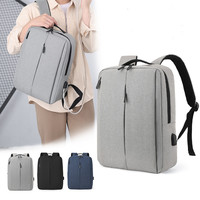 Vente en gros Oxford Sac à dos étanche pour ordinateur portable léger avec logo personnalisé USB Sac de voyage promotionnel d'affaires et étudiant