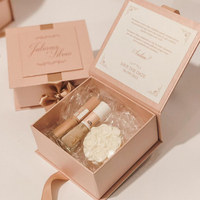 Scatole Regalo di Lusso Personalizzate di Alta Qualità per Matrimoni con Nastro