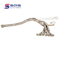 Système d'échappement haute performance SQS OEM/ODM pour Nissan Patrol TB48 avec collecteur et tuyaux longs