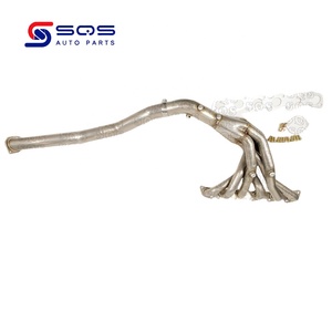 Sistema di <span class=keywords><strong>Scarico</strong></span> SQS OEM/ODM di Alta Qualità per Nissan Patrol TB48 con Tubi Lunghi e Collettore Downpipe - Product Image 3
