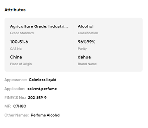เอทานอลบริสุทธิ์ 96% ระดับน้ำหอม ปราศจากกลิ่นอะลเดไฮด์ ใช้เป็นตัวทำละลายสำหรับน้ำหอมหรูหรา กลิ่นหอม และผลิตภัณฑ์เคมีภัณฑ์ประจำวัน - Product Image 6