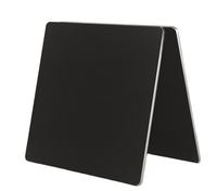 Plaque acrylique noire opaque haute brillance résistante aux rayures, panneau PMMA solide pour l'affichage de produits de luxe et les objectifs d'appareil photo