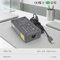 Adaptateur secteur certifié CE FCC UL 170W 20V 8.5A, matériau ignifuge pour PC, chargeur sûr pour ordinateur portable avec protection contre les courts-circuits