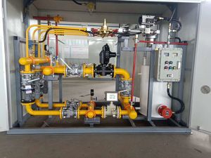 प्राकृतिक गैस दबाव नियामक अत्यधिक कुशल दबाव में कमी विनियमन मीटरिंग स्टेशन - Product Image 5