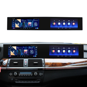 Sistema Multimedia Android con Pantalla Doble de 21" Carplay y Navegación GPS Estéreo Autorradio para BMW <span class=keywords><strong>X5</strong></span> X6 E70 E71 con Sistema CCC - Product Image 1