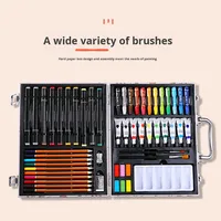 Cadeau pour la Journée des enfants, marque Yichen, ensemble de 53 crayons de couleur, crayons à papier, peinture acrylique, ensemble de papeterie pour la peinture des enfants, 1 kg