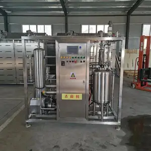 Auto Aquecimento Elétrico Esterilizador UHT Leite Pasteurizador e Homogeneizador