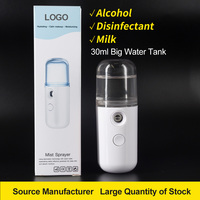Mini Nano Handy Mist Spray Facial Mister de mano para extensiones de pestañas Usb recargable Mini instrumento de belleza