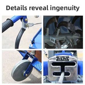 Tracteur à chenilles Df151 de 15/18/20/22 ch avec <span class=keywords><strong>motoculteur</strong></span> rotatif et <span class=keywords><strong>roue</strong></span> à <span class=keywords><strong>cage</strong></span> <span class=keywords><strong>pour</strong></span> rizière - Product Image 5