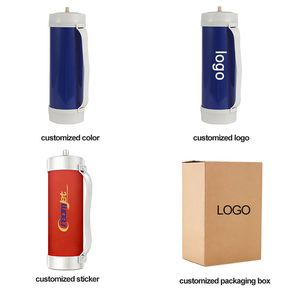 Creamjet EU Stock dessert tools 2pcs/box 2000g Bombole Di Gas 3.3l Dessert Tools Carbon Steel Gas Cylinder - Product Image 5