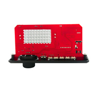 Amplificador de 160W, placa decodificadora de MP3, 2*80W 8-24D para Bluetooth 5,0, reproductor de coche Digital, módulo de grabación USB, Radio auxiliar FM, plástico WAV