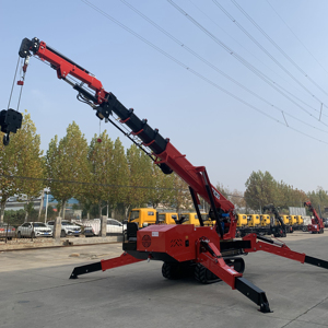 Grue araignée pliable multifonctionnelle ZMT P-1020 pour la construction, certifiée CE/EPA, 10 tonnes, 12 tonnes, avec nacelle pour personnel - Product Image 5