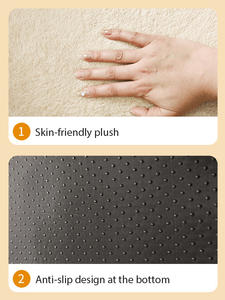 Luxus flauschige Kissen Plüsch Soft Donut Hunde bett Zubehör Wasch bare Beruhigung sofa Große benutzer definierte Katze Hund Haustier Bett - Product Image 6