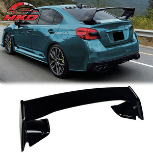 สปอยเลอร์หลังทรง STI สีดำเงา สำหรับ Subaru WRX ปี 2012-2016 - Product Image 1