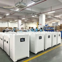 Système de stockage d'énergie solaire domestique SUPSRSAFE personnalisable 23KWH 25KWH, batterie lithium LiFePO4 hybride divisée sur pied 51.2V 460AH