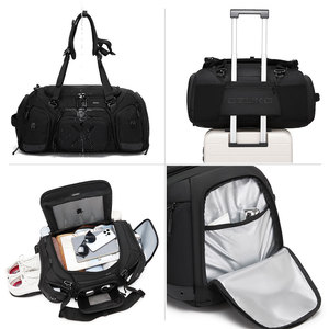 กระเป๋าเดินทาง <span class=keywords><strong>OZUKO</strong></span> 9834 รุ่นทันสมัยสำหรับผู้ชาย ความจุ 46 ลิตร กันน้ำ เหมาะสำหรับเล่นกีฬาและท่องเที่ยว มีช่องใส่ของหลายช่อง พร้อมช่องเก็บรองเท้า - Product Image 3