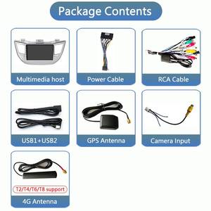 Lecteur multimédia <span class=keywords><strong>de</strong></span> voiture sous Android 10, Autoradio, avec Navigation GPS, en réseau 4G, avec WIFI, écran IPS, pour Hyundai Tucson IX35 2014 2015 2016 2017 2018, 2 din - Product Image 3