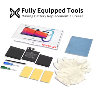 <span class=keywords><strong>Batterie</strong></span> <span class=keywords><strong>externe</strong></span> pour ordinateur portable pour <span class=keywords><strong>Macbook</strong></span> <span class=keywords><strong>Pro</strong></span> 2021 2020 13 pouces 4800mAh A2337 A2389, batteries d'ordinateur portable comparables aux batteries d'origine avec outils - Product Image 4