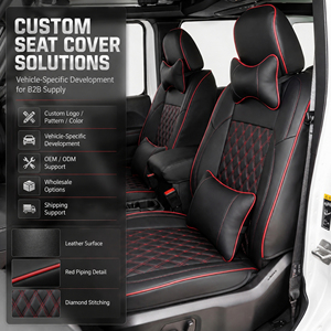 Funda de Asiento de Coche Personalizada para <span class=keywords><strong>Jeep</strong></span> Wrangler JL 2018-2024, Cuero Nappa de Lujo, Impermeable, Fácil de Limpiar, Juego Completo, Directo de Fábrica - Product Image 6