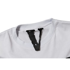 V LONE hommes T-shirt 100% coton Original marque Streetwear femmes T-shirt USA été à manches courtes Harajuku Hip Hop T-shirt <span class=keywords><strong>Vlone</strong></span> - Product Image 6