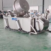 Cuiseur à pâtes industriel à gaz en acier inoxydable avec panier inclinable, machine à faire bouillir les nouilles, équipement commercial pour la cuisson des pâtes