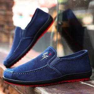 Nouvelles chaussures décontractées pour hommes en toile, confortables et respirantes, avec semelle en tendon de bœuf, vente en gros d'usine - Product Image 3