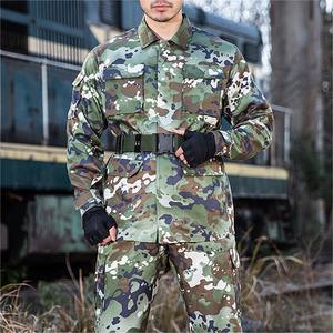 Tùy Chỉnh Người Đàn Ông Của Chiến Thuật Ngụy Trang <span class=keywords><strong>Multicam</strong></span> Bdu Đồng Phục <span class=keywords><strong>Airsoft</strong></span> Săn Bắn Paintball Chiến Đấu Phù Hợp Với Áo Sơ Mi Áo Khoác Áo Khoác Và Quần Set - Product Image 4