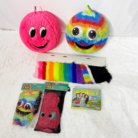 Balle en peluche gonflable douce et moelleuse, balle visage moelleuse, 9 cm, 15 cm, 23 cm, monstres en peluche personnalisés, extra large, 12 pouces, balle en peluche moelleuse