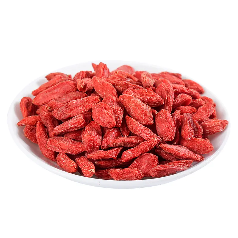 Chinese Smaak Kruiden Organische Gelyofiliseerd Gedroogd Fruit Goji Thee Ningxia Wolfberry