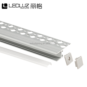 12.5 mét vách thạch cao LED Strip chiếu sáng LED nhôm hồ sơ thạch cao thạch cao lõm chiếu sáng kênh tường trần chiếu sáng - Product Image 2