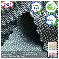 Tissu en polyester enduit de PU CMT 600D, imperméable, non toxique avec Annex XVII/REACH/RoHS
