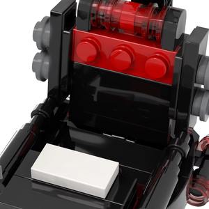 101 pièces MOC4165 Série City Ensemble complet de mobilier de salon et chaise de bureau gaming, Briques de construction à assembler, Jouets en plastique ABS - Product Image 6