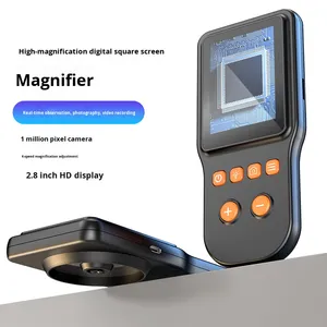 Solid Handle Digital <strong>Microscope</strong> HD 2.8 Inch Screen Handheld <strong>Electronic</strong> Magnifying Glass Led UV Light Magnifier - Product Image 2