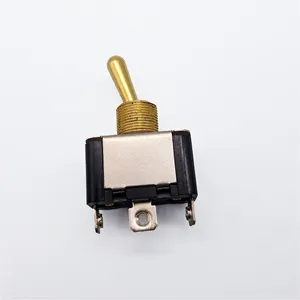 Interruptor terminal automotivo kn3 (a), interruptor de ligação dourada para máquinas spdt no interruptor de alternância