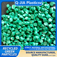Granulés de PVC vierge vert en gros pour fils électriques, câbles, prises et semelles de chaussures, souples, flexibles et résistants à l'usure