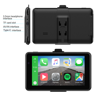 7 inç araba Mp5 çalar Carplay multimedya radyo radyo ekran Android otomatik kablosuz FM BT5.0 taşınabilir Carplay ekran araba monitör - Product Image 5