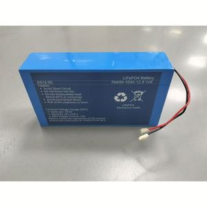 ชุดแบตเตอรี่ LiFePO4แบบ Prismatic เซลล์55Ah 12.8V สำหรับไฟถนนพลังงานแสงอาทิตย์ - Product Image 4