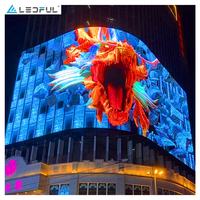 Écran LED Vidéo Mural Extérieur Publicitaire Étanche IP65 Haute Luminosité d'Usine P4 P5 P6 P8 P10mm 3D VR