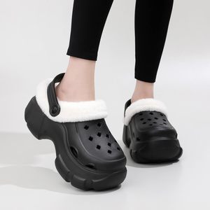 <span class=keywords><strong>Sabots</strong></span> HEVA pour femmes, plateforme respirante, légers, doublés, amovibles, <span class=keywords><strong>mules</strong></span>, automne/printemps, chauds, à talon compensé, antidérapants, intérieur/extérieur, confortables - Product Image 5