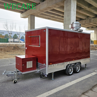WECARE Bar mobile, stand de limonade, camion de crème glacée, camion de café, cuisine mobile, camion de desserts, camion de burgers, camion de hot-dogs, remorques de restauration rapide entièrement équipées