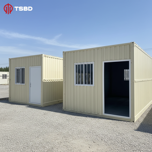 บ้านสำเร็จรูปเหล็กเบาพับได้ ป้องกันแผ่นดินไหว กันน้ำ เคลื่อนย้ายได้ ใช้เป็นบ้านหรือสำนัก<span class=keywords><strong>งาน</strong></span>ในประเทศไทย - Product Image 1