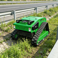 Tondeuse à gazon robotisée à essence de qualité industrielle, homologuée CE EPA, livraison gratuite, avec largeur de coupe de 550-1200 mm, portée de 800 m