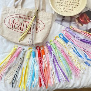 <span class=keywords><strong>2025</strong></span> thời trang ren bện Keychain leo dây phong cách dây buộc Bohemian túi xách mặt dây quyến rũ cho ba lô trang trí ba lô - Product Image 6