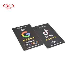 Venta caliente 13,56 MHz Tarjeta de visita de PVC blanco Superficie mate NFC RFID <span class=keywords><strong>Interfaces</strong></span> de comunicación Imprimible Dos veces Factory EXW Access - Product Image 6