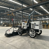 Machine de nivellement laser entièrement automatique de haute précision industrielle pour la construction de chaussées en béton