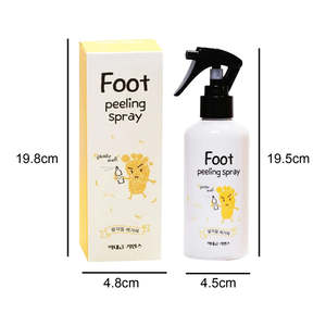 Nouvelle Tendance Marque Privée Enlever La Peau Morte Pieds Hydratant Hydratant Nourrir Peel Huile D'orange Spray Peeling Pour Les Pieds - Product Image 2
