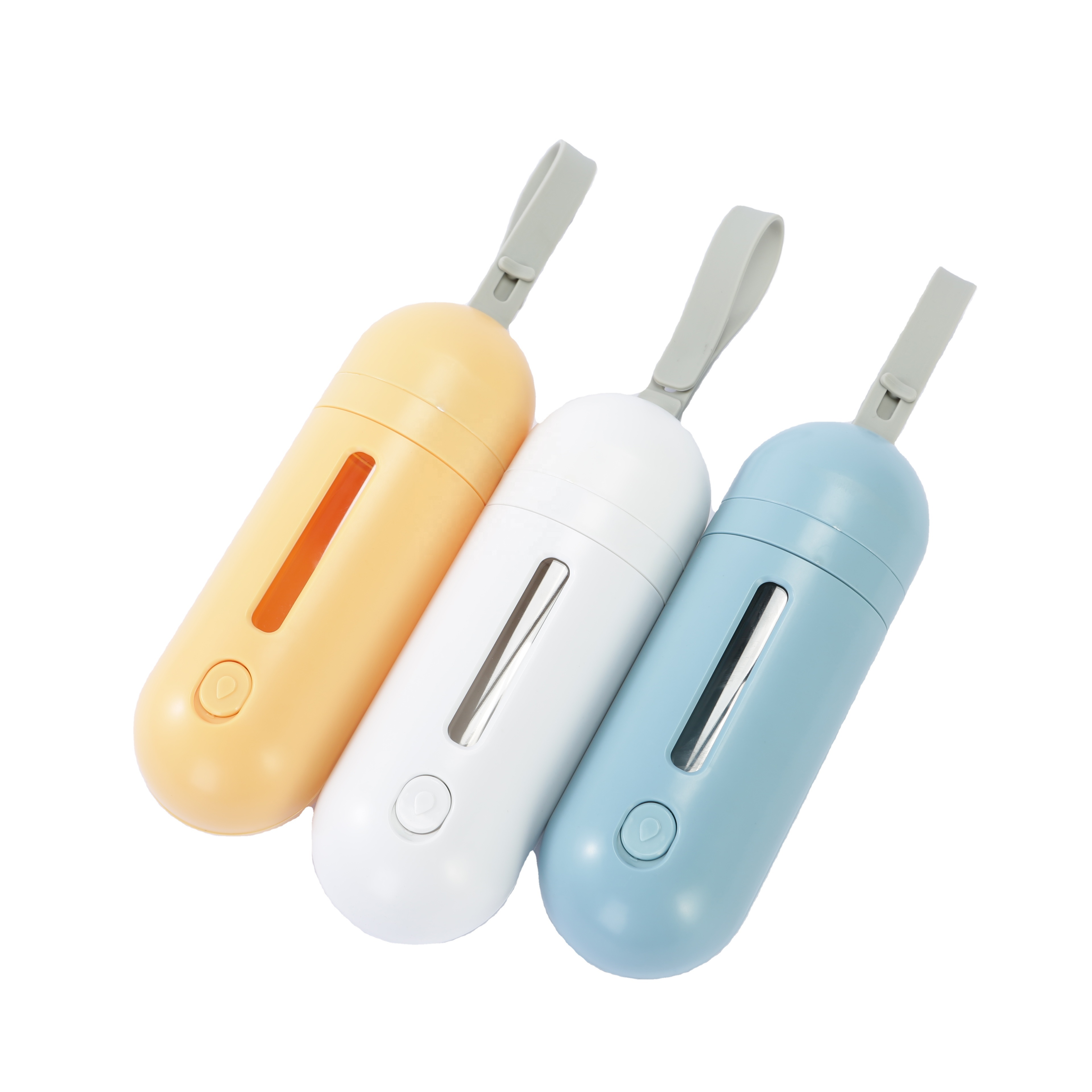 Оптовая продажа, складная бутылка для воды для домашних животных с пластиковым мешком, Дешевая портативная бутылка для воды для путешествий с собакой